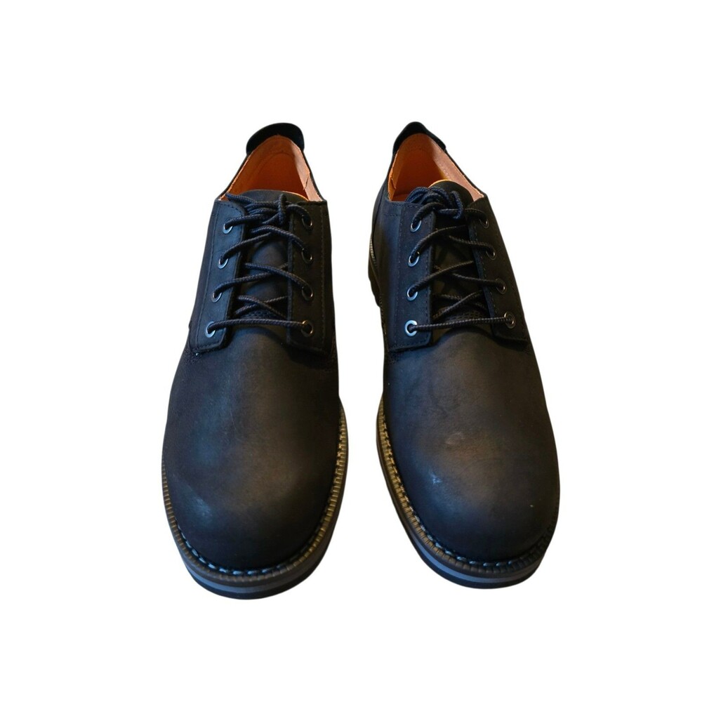 Timberland Redwood Falls Oxford Waterproof Nubuck Black Mens 10.5 M TB0A699P